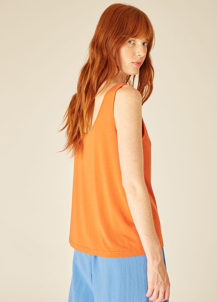 Pepaloves MODAL TANK TOP ORANGE