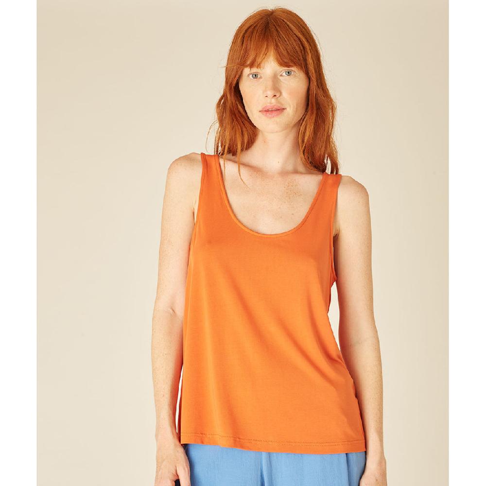 pepaloves MODAL TANK TOP ORANGE