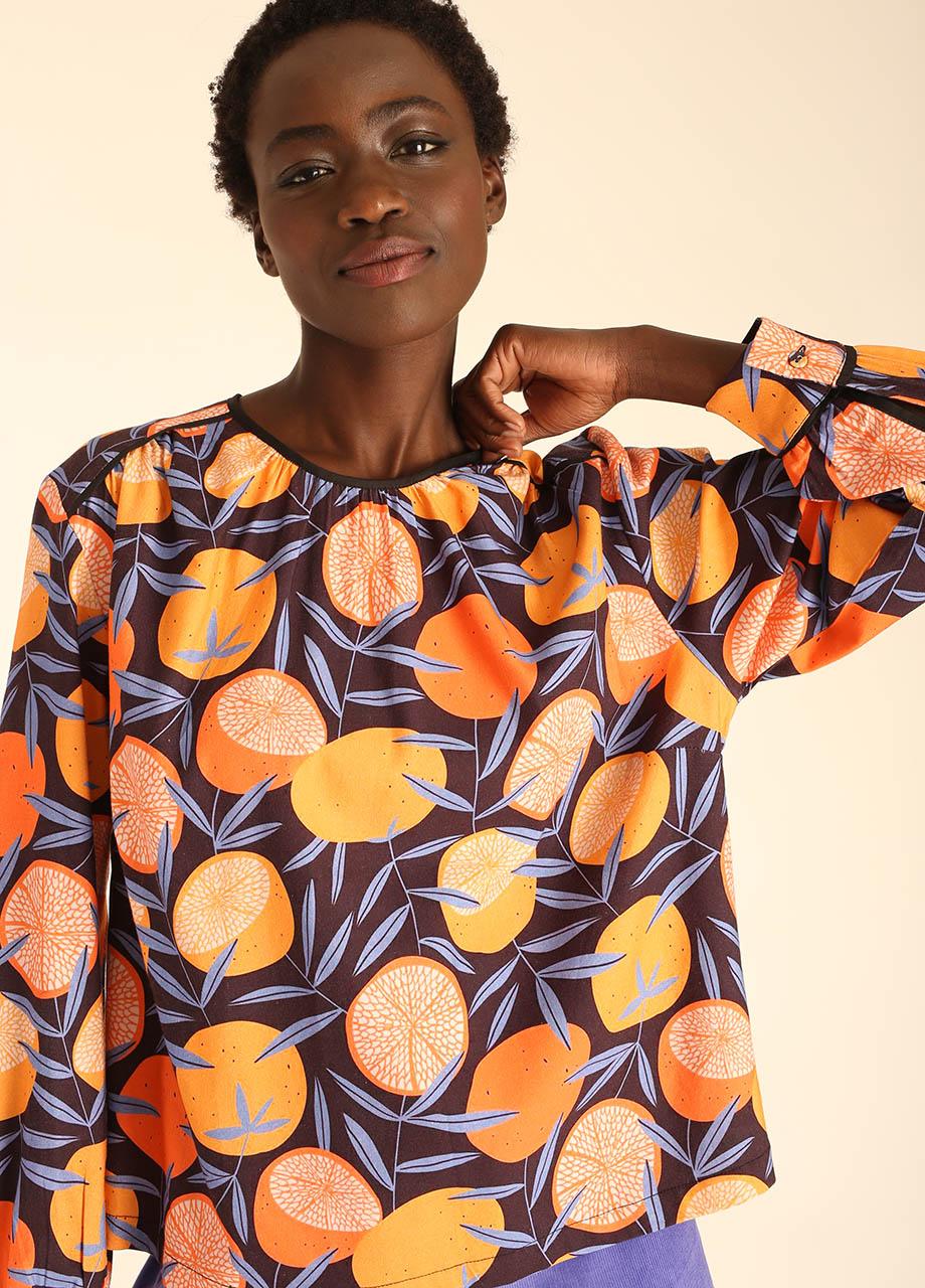 Pepaloves ORANGES BLOUSE