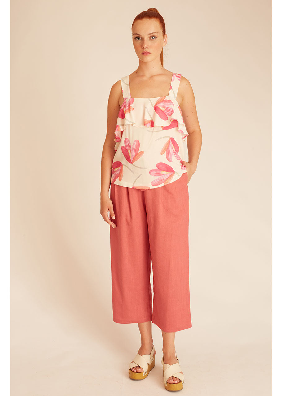 Pepaloves PINK FLOWERS TOP