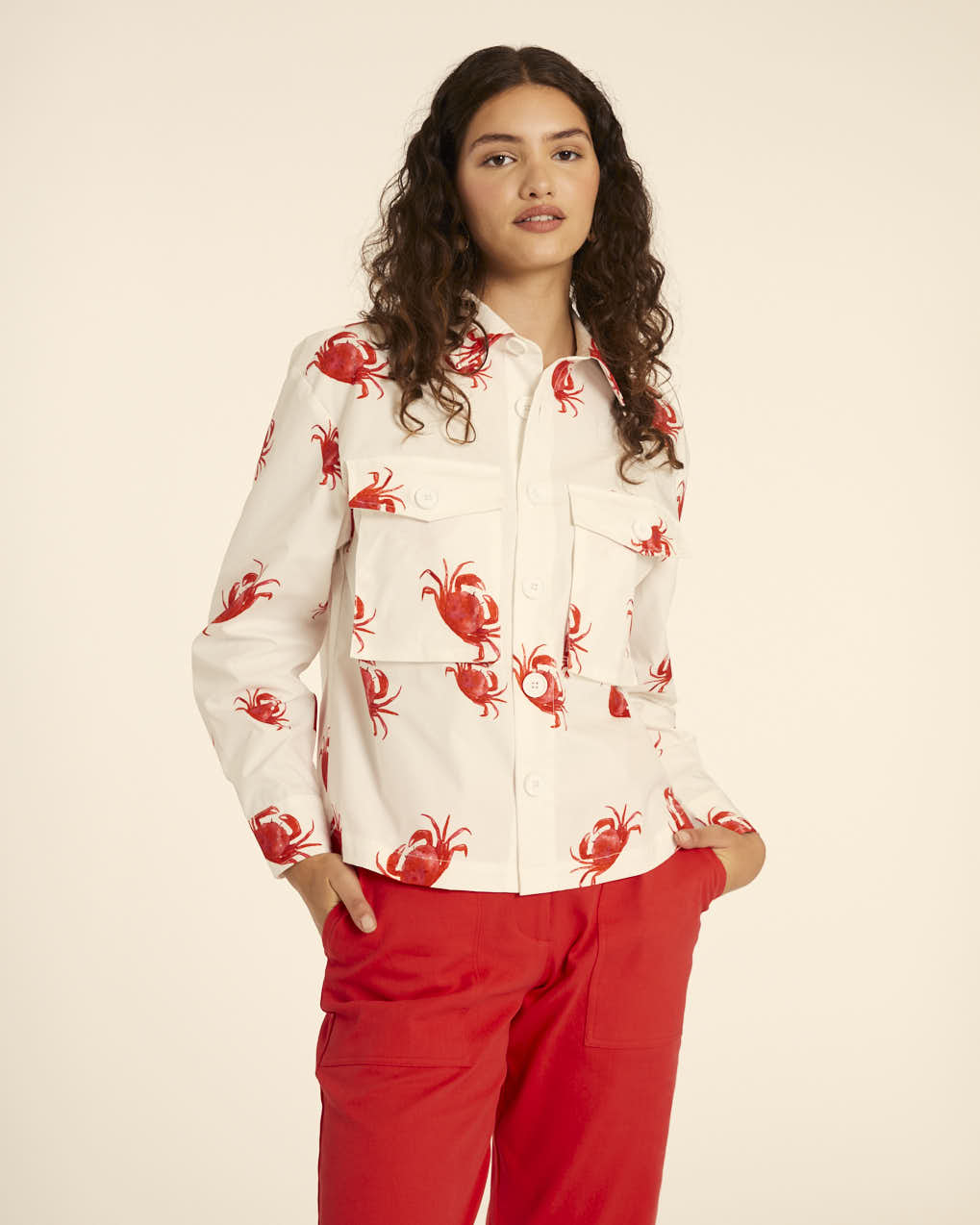 pepaloves SOBRECAMISA CANGREJO