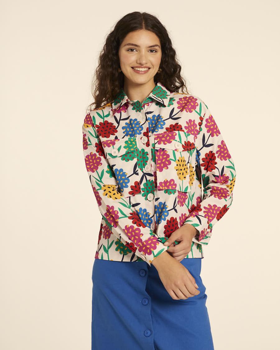 pepaloves SOBRECAMISA FLORES pepaloves SOBRECAMISA FLORES