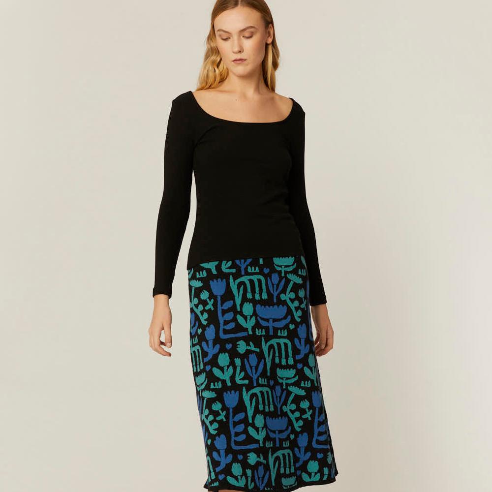 pepaloves TOP CANALE CUELLO U NEGRO