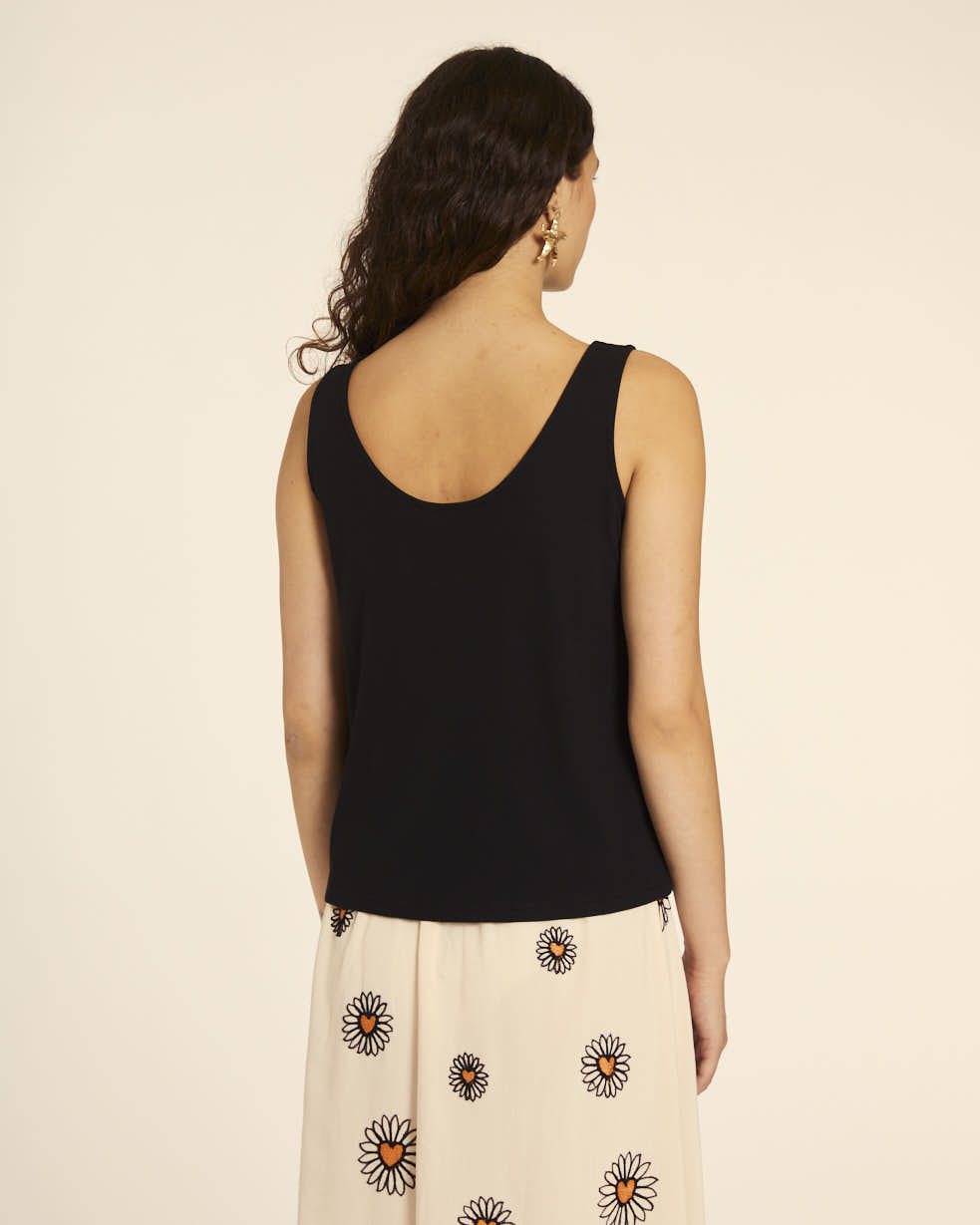 Pepaloves TOP CANALE TIRANTAS NEGRO