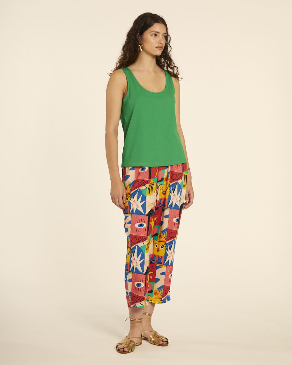 Pepaloves TOP CANALE TIRANTAS VERDE