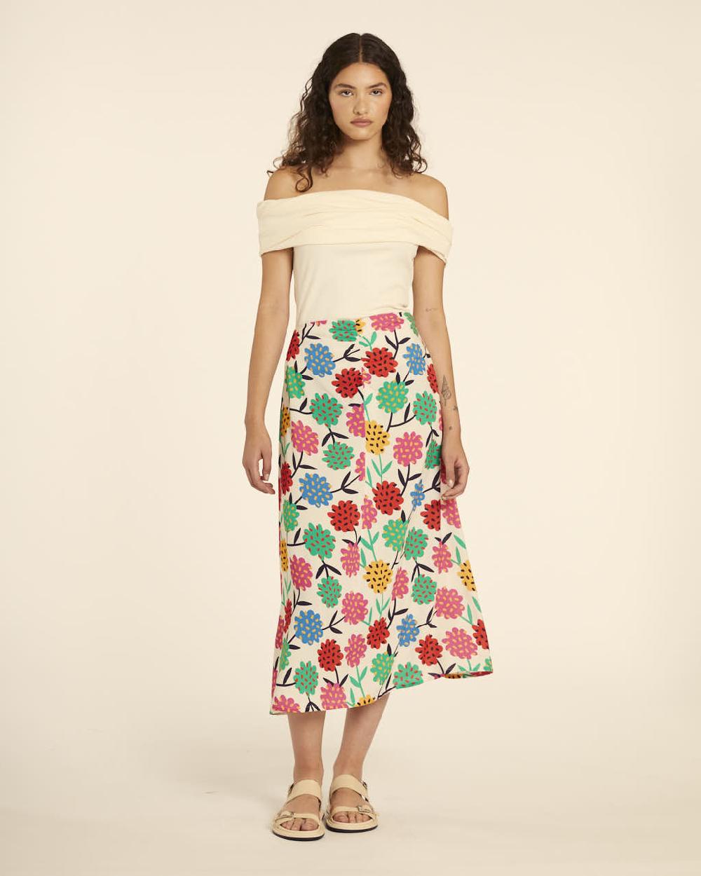 Pepaloves TOP CUELLO BARDOT CREMA