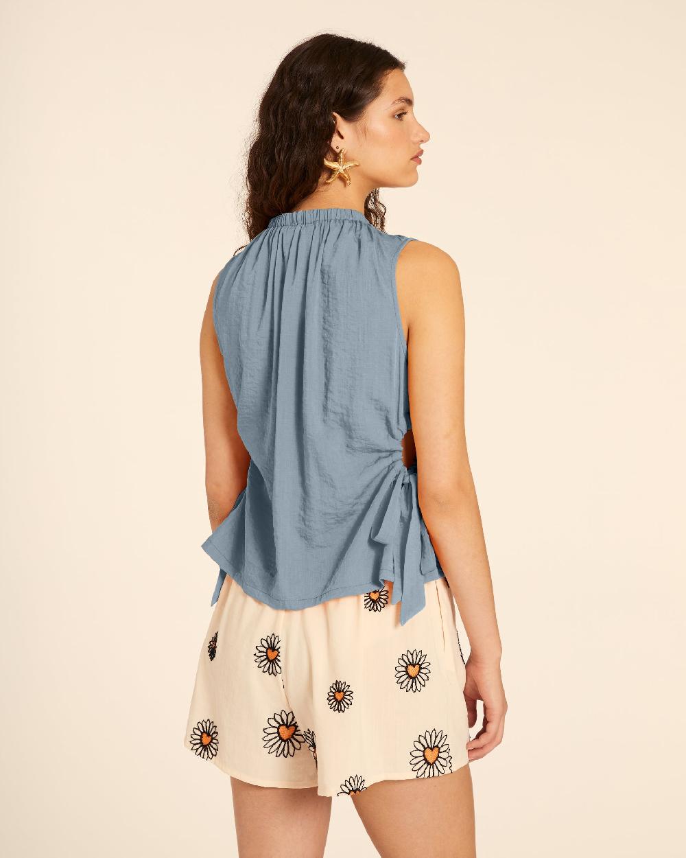 Pepaloves TOP CUT OUT AZUL