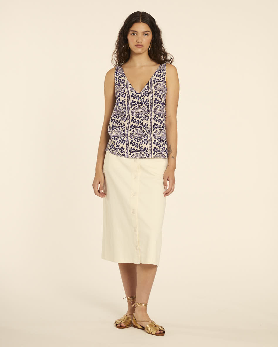 Pepaloves TOP DE PICO CONCHAS