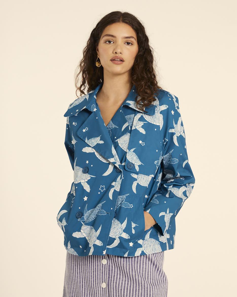 pepaloves TRENCH CORTO TORTUGAS