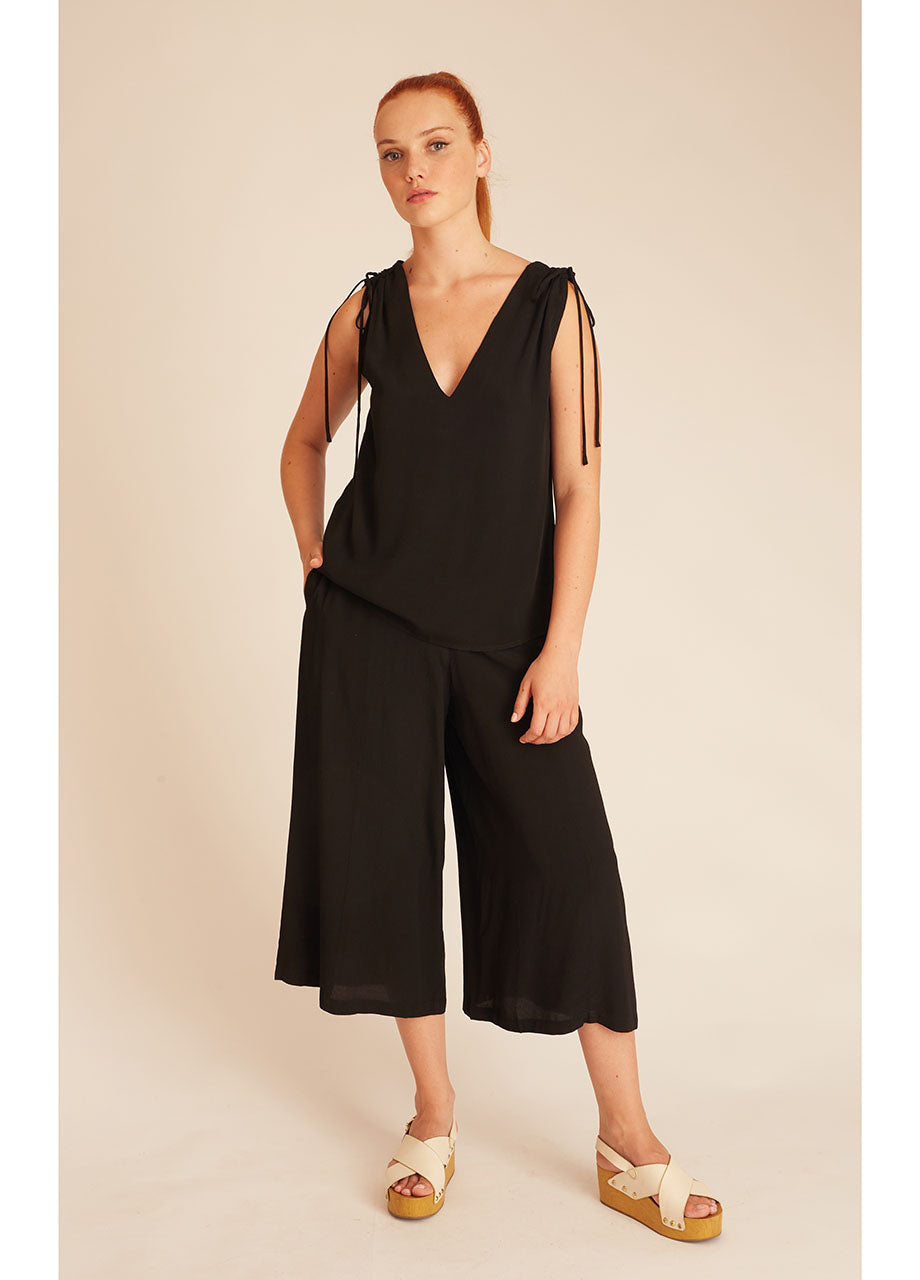 Pepaloves VISCOSE TOP BLACK