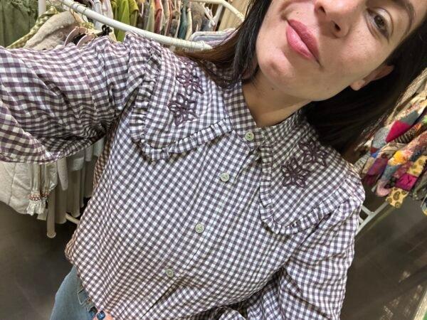 Peperosa Camisa Bordada AURA