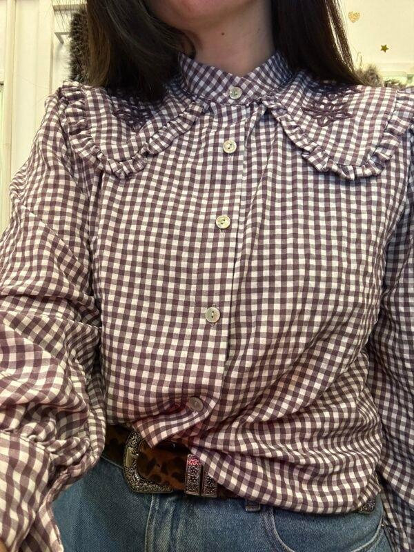 peperosa Camisa bordada AURA