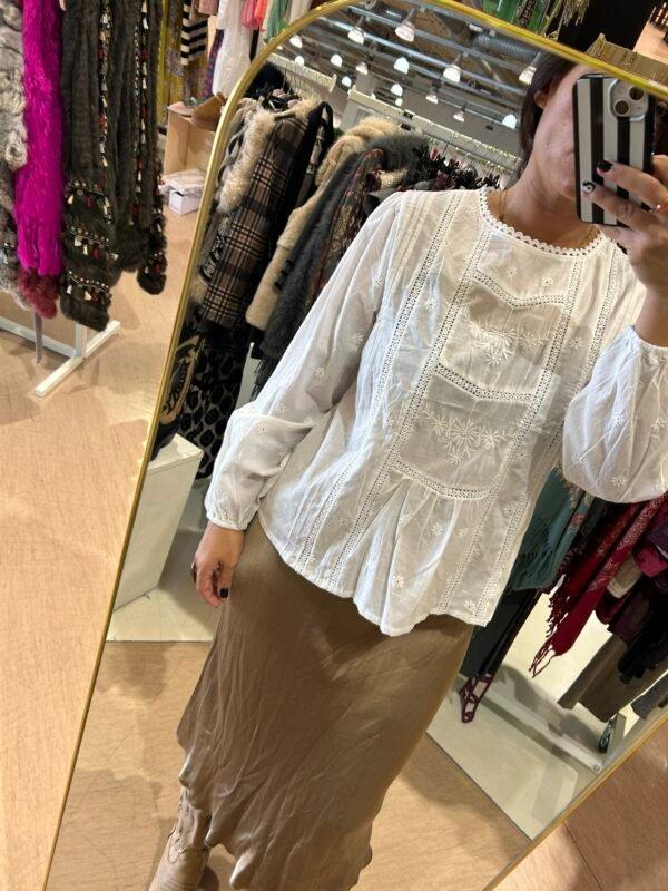 peperosa Camisa bordada