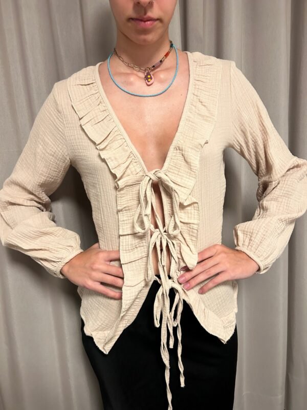 Peperosa Camisa Volantes