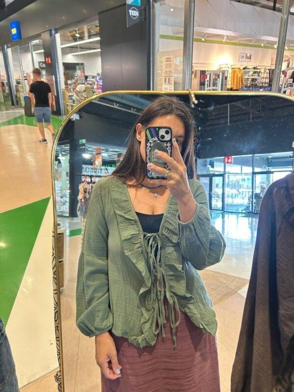 Peperosa Camisa Volantes