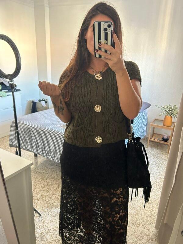 peperosa Falda encaje