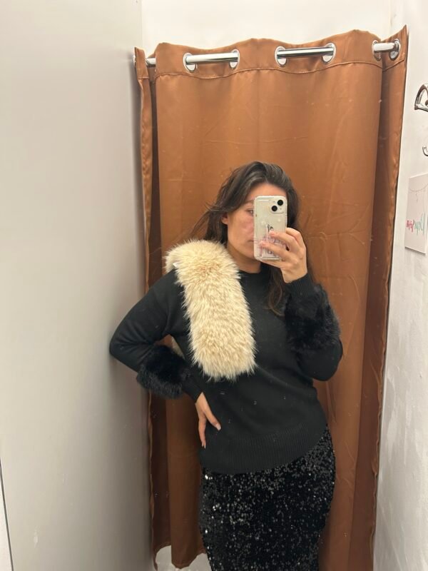 peperosa Jersey Manga Fur