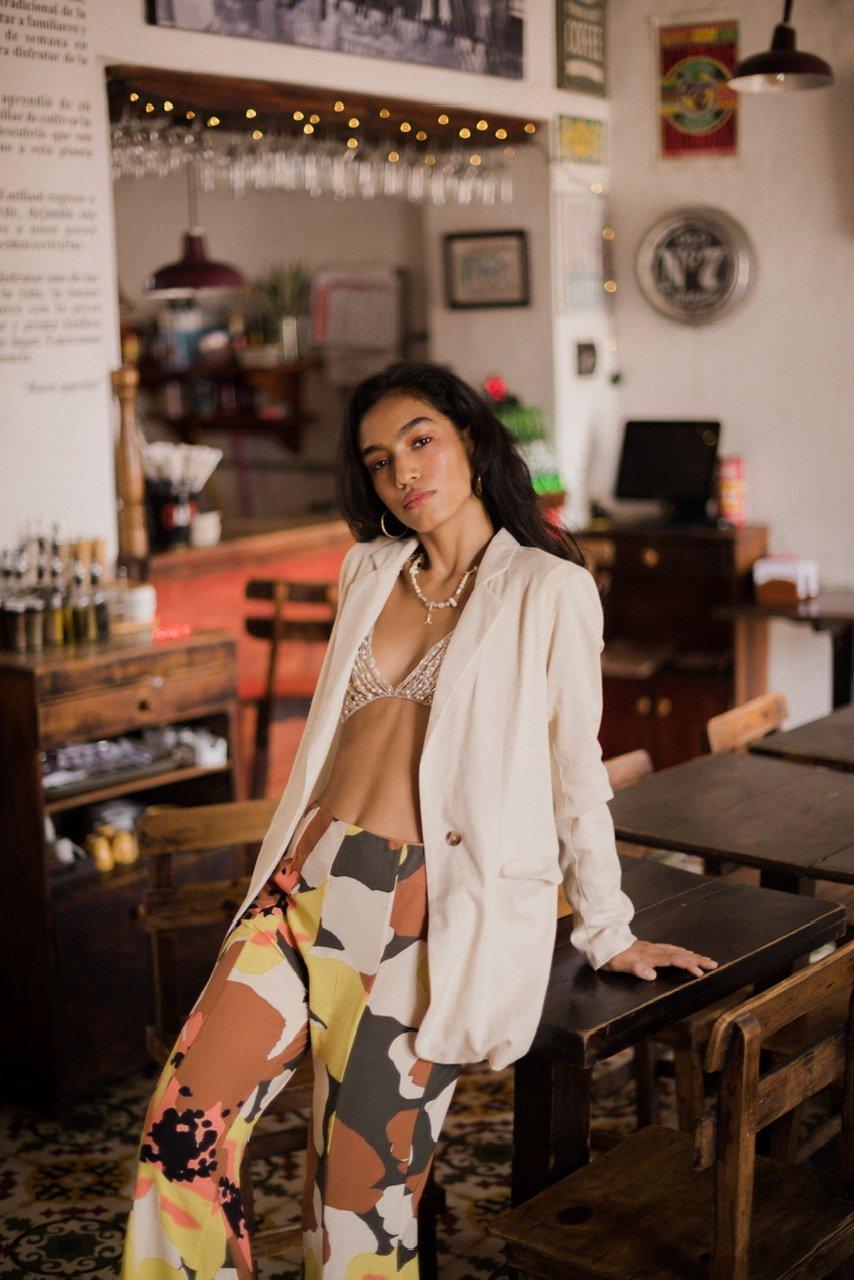 Pepita Pérez Blazer Carmen (disponible En Varios Colores)