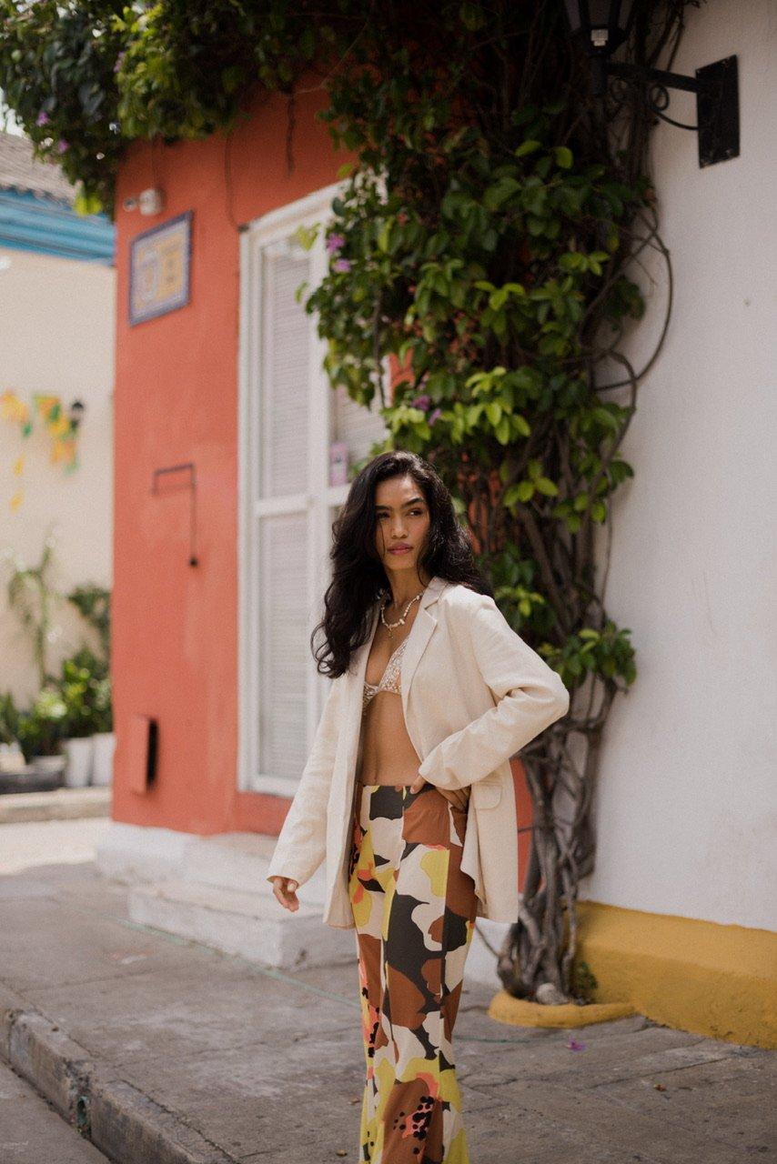 Pepita Pérez Blazer Carmen (disponible En Varios Colores)