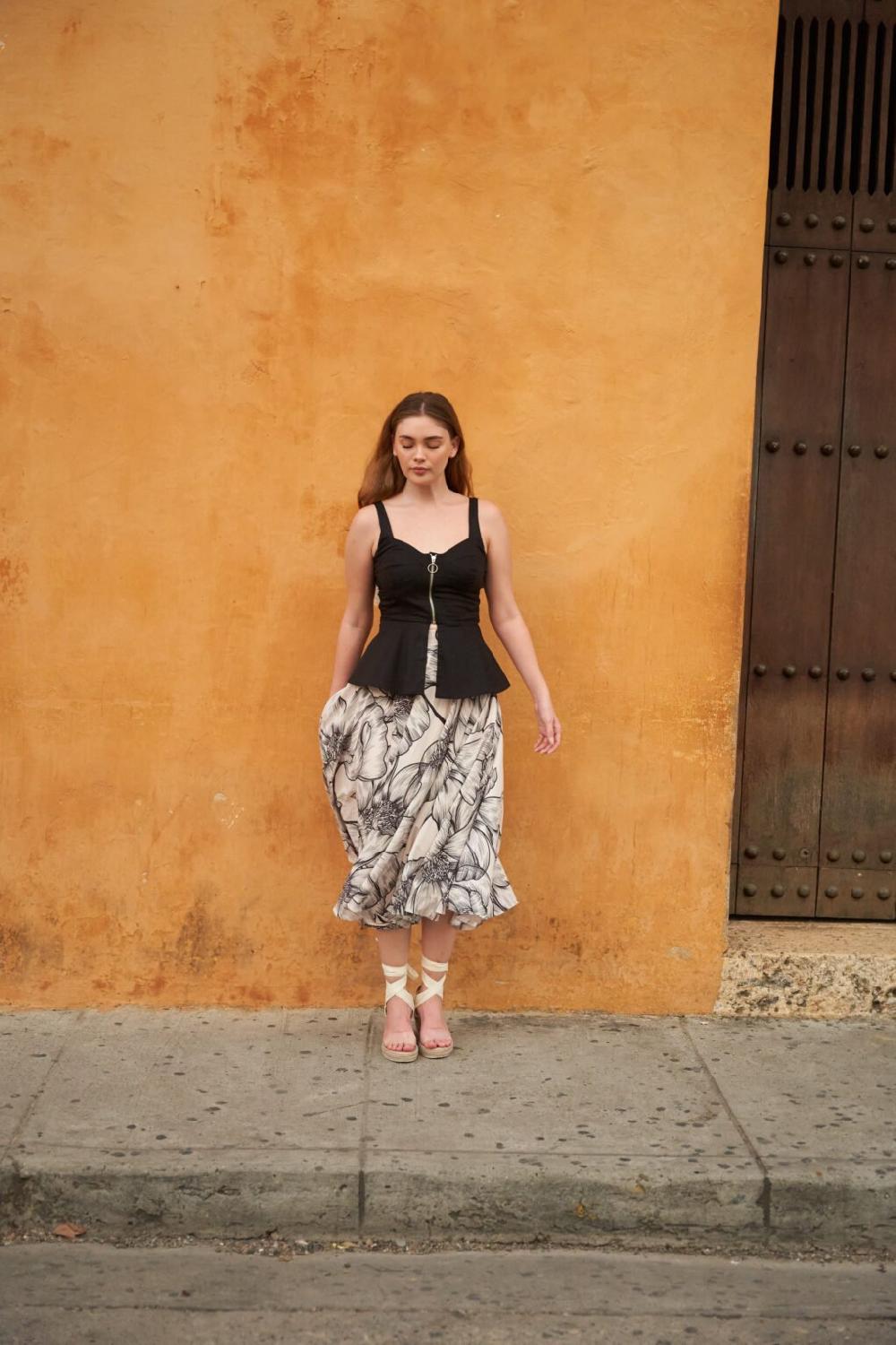 Pepita Pérez Falda Cántaro (varios Colores Disponibles)