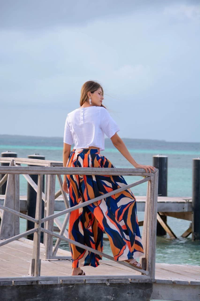 Pepita Pérez Pantalón Olas