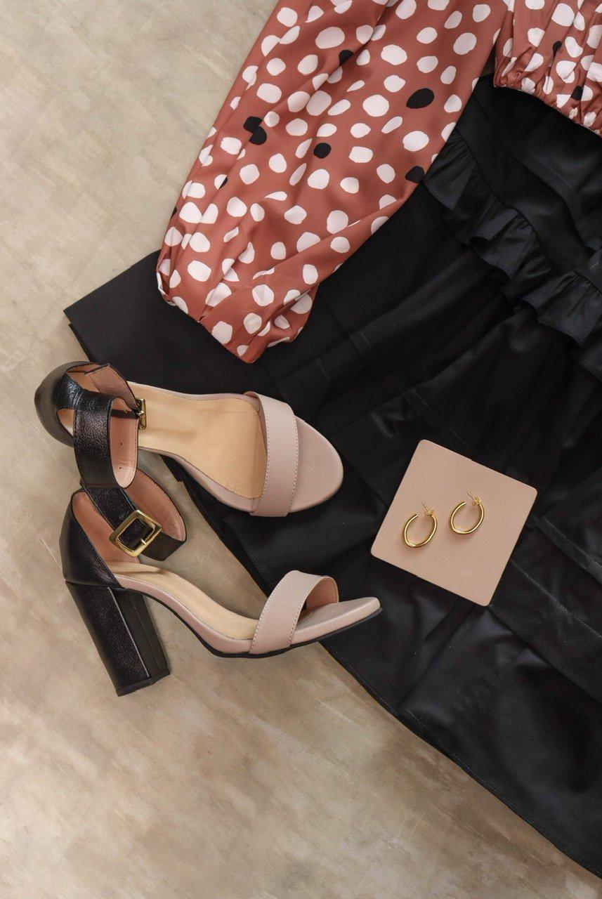 Pepita Pérez Tacones Mile – Nude Y Negro