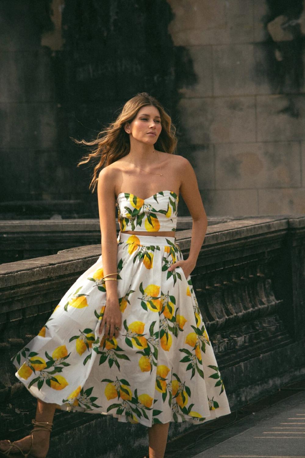 pepita pérez Top – Set Amalfi