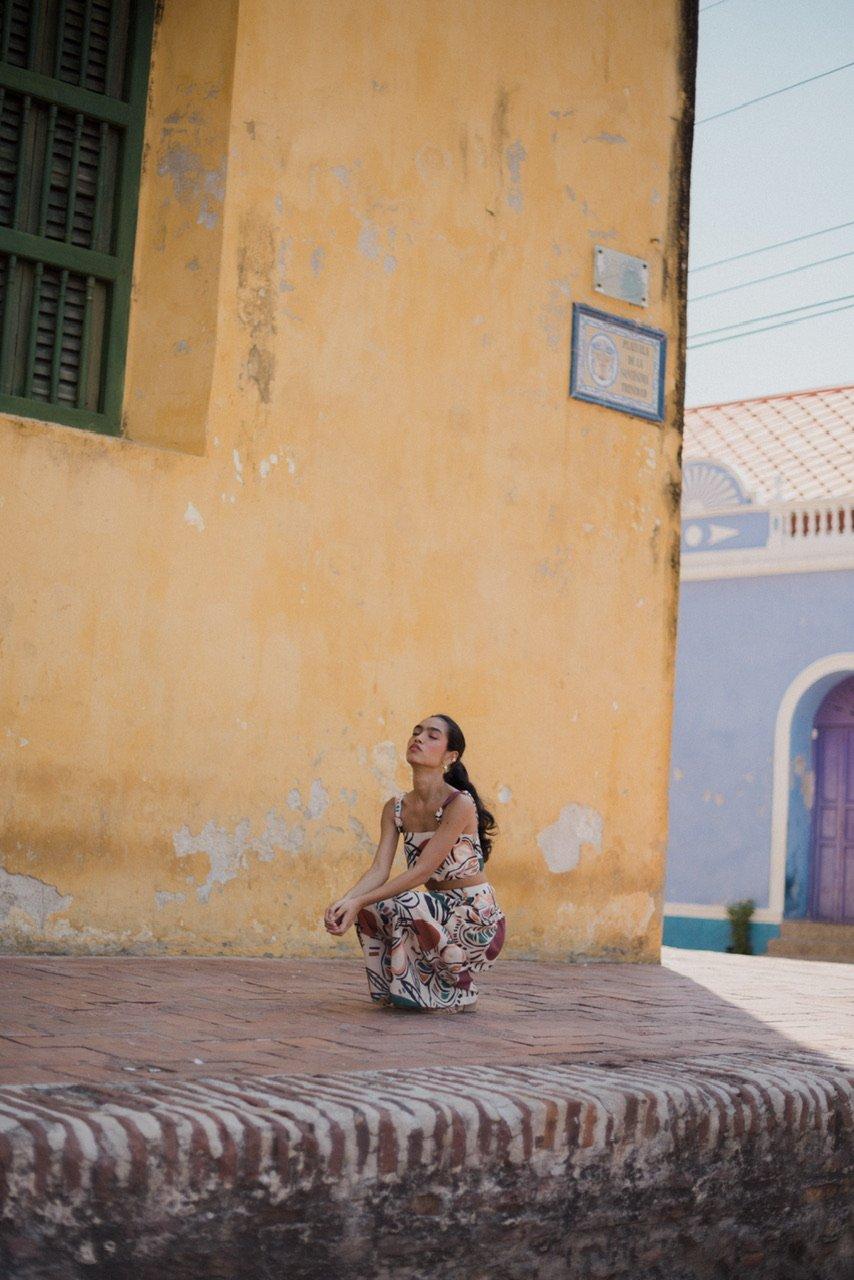 Pepita Pérez Top – Set Corazón