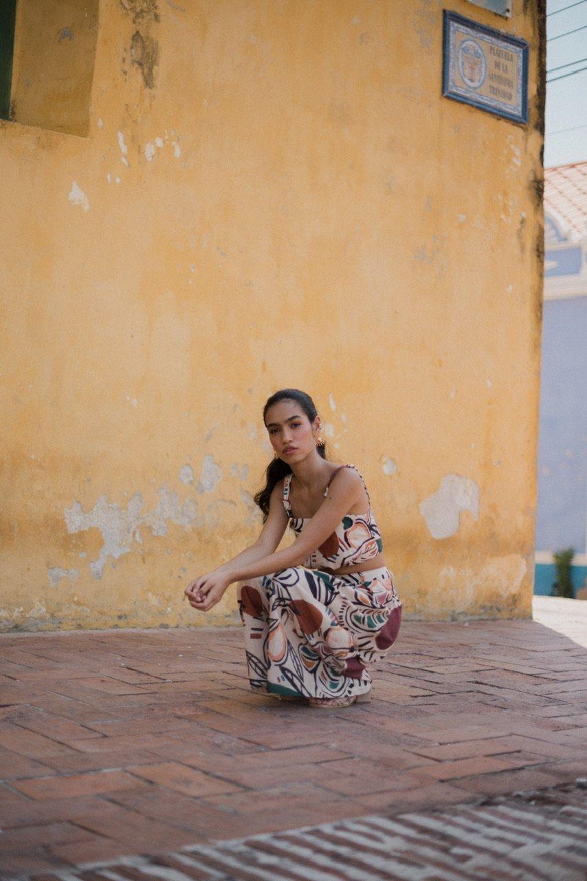 Pepita Pérez Top – Set Corazón