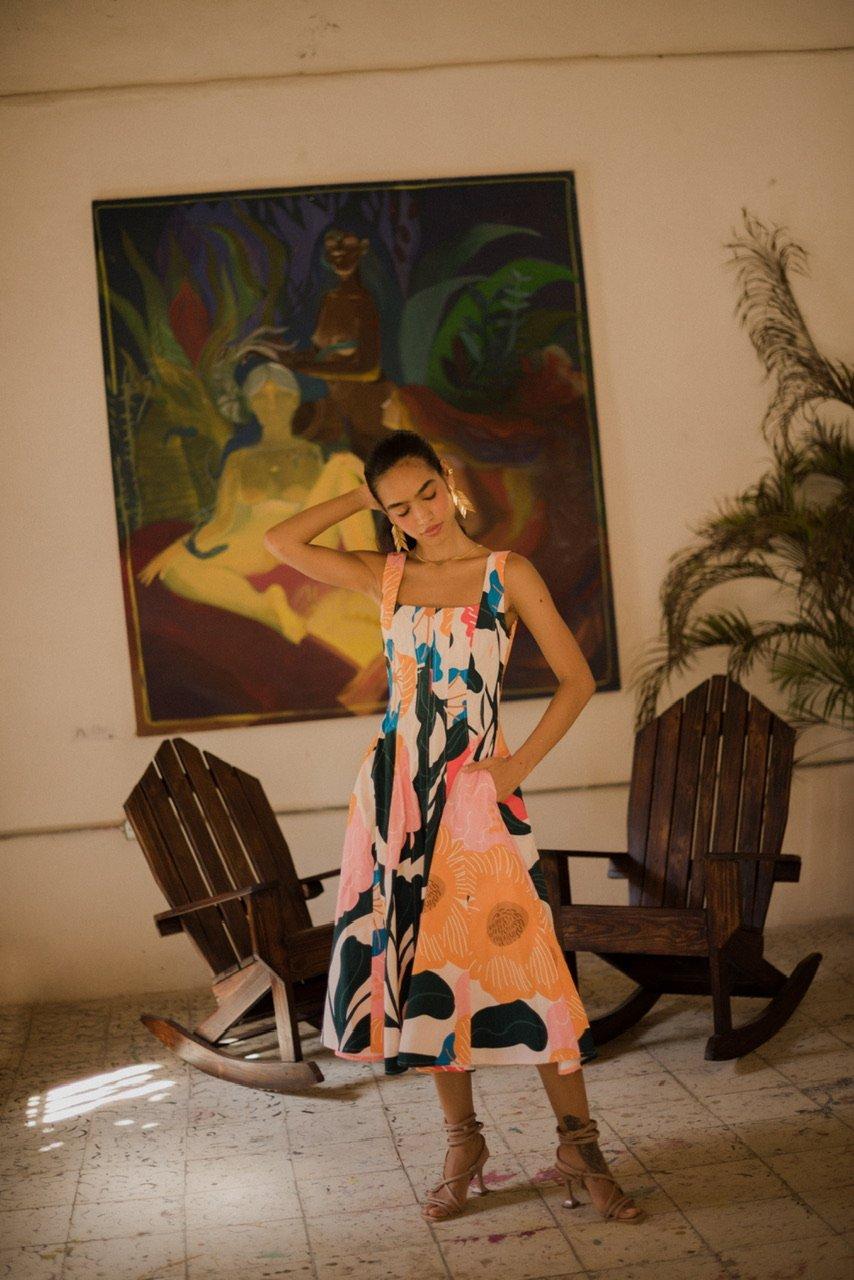 Pepita Pérez Vestido Colibrí