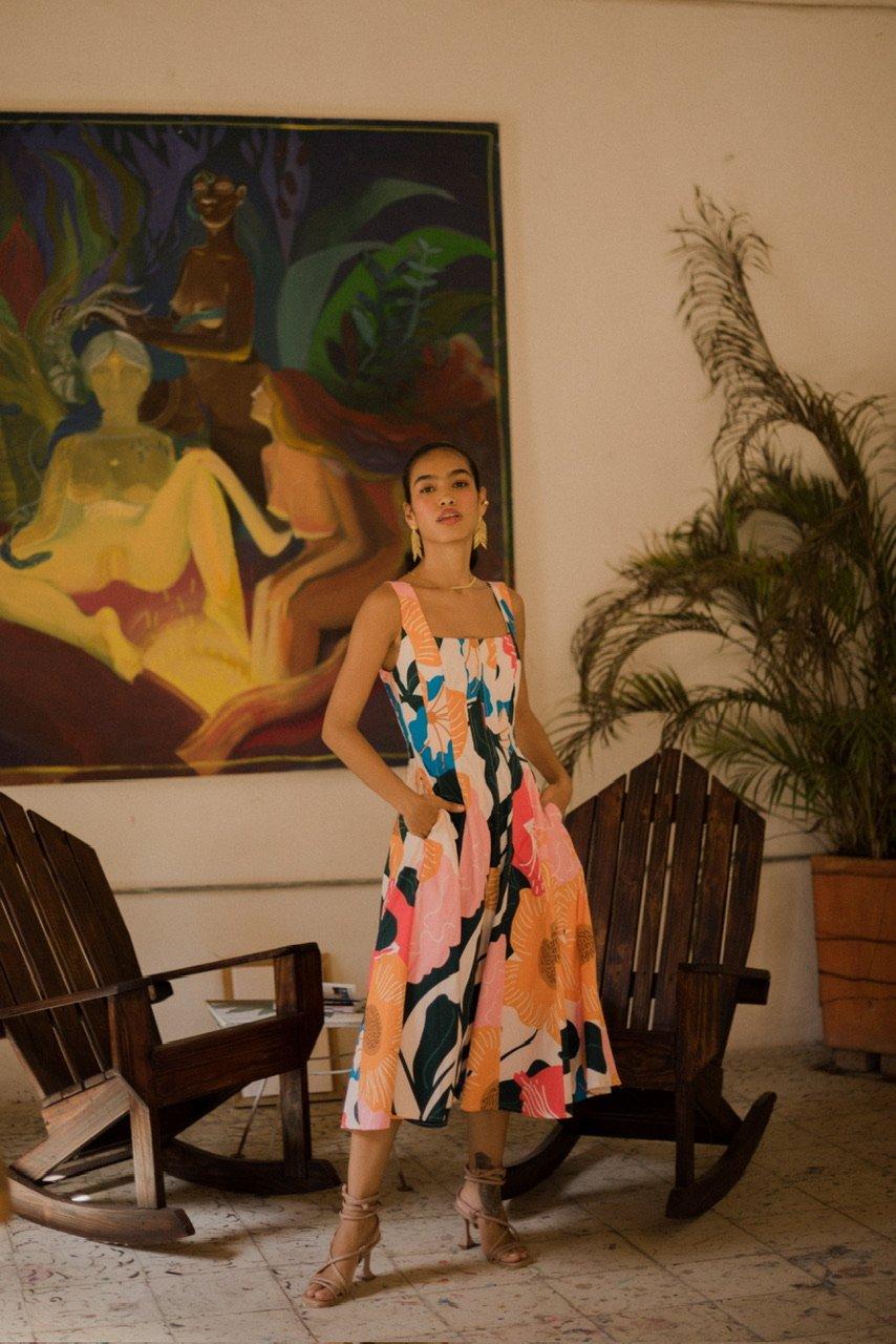 Pepita Pérez Vestido Colibrí