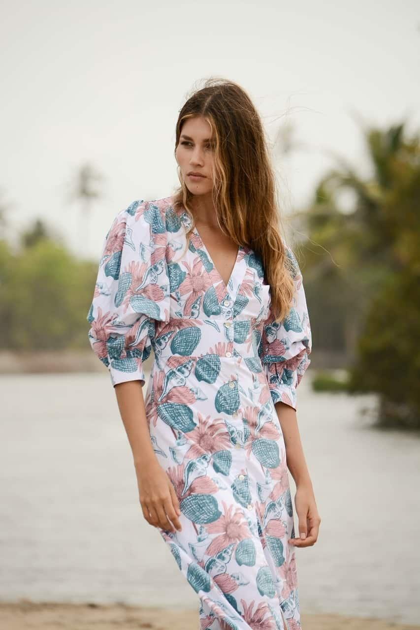 Pepita Pérez Vestido Ola