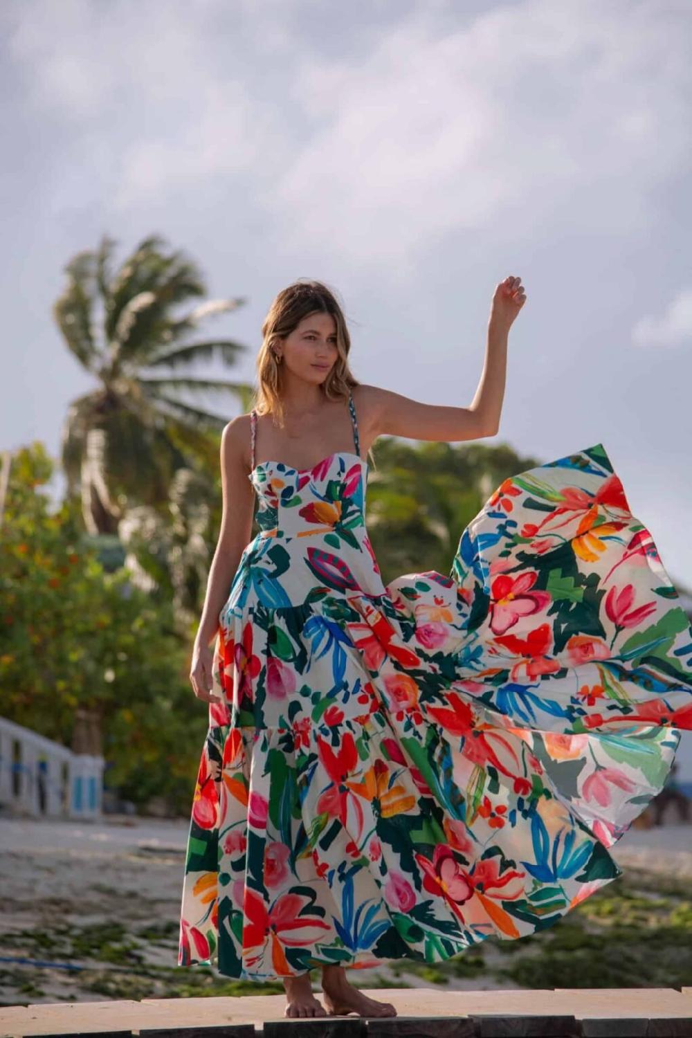 pepita pérez Vestido Palma