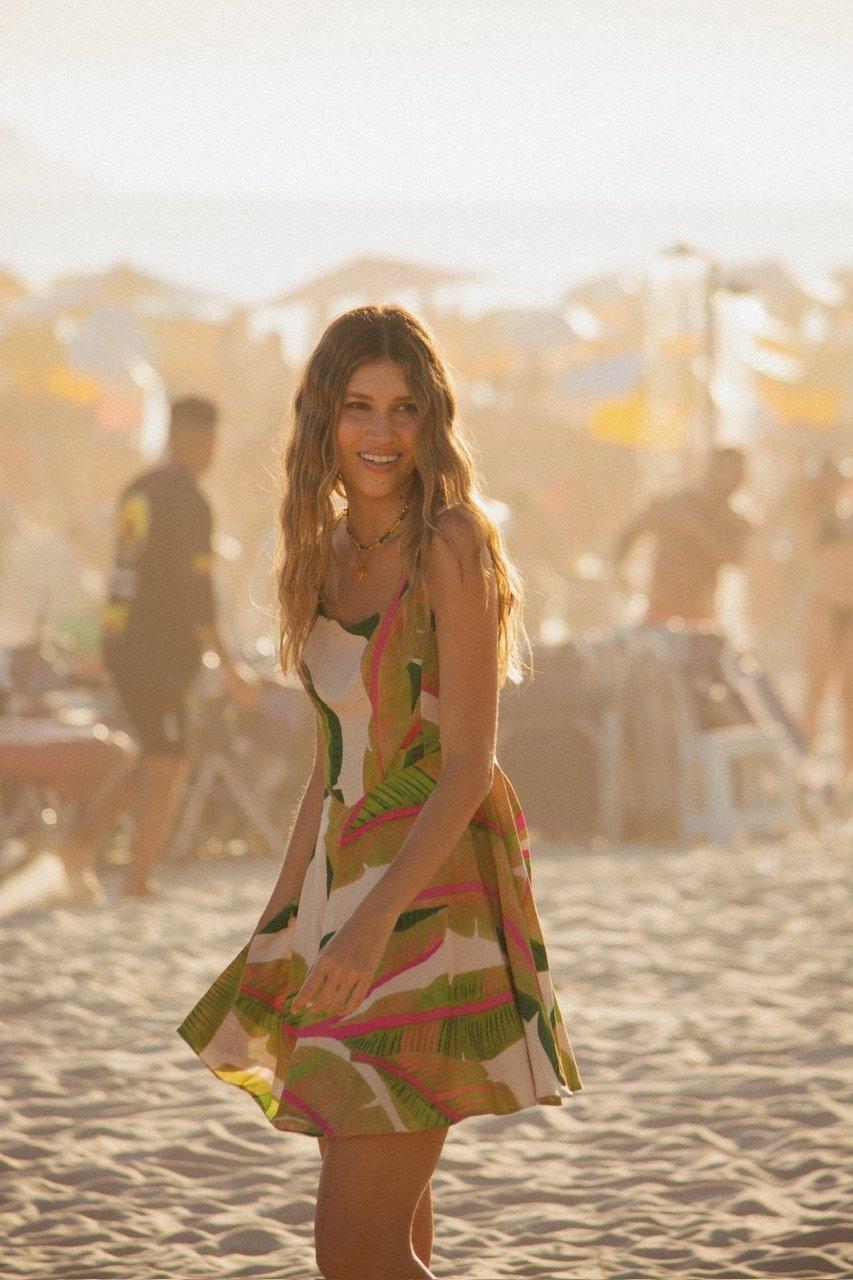 pepita pérez Vestido Palmera