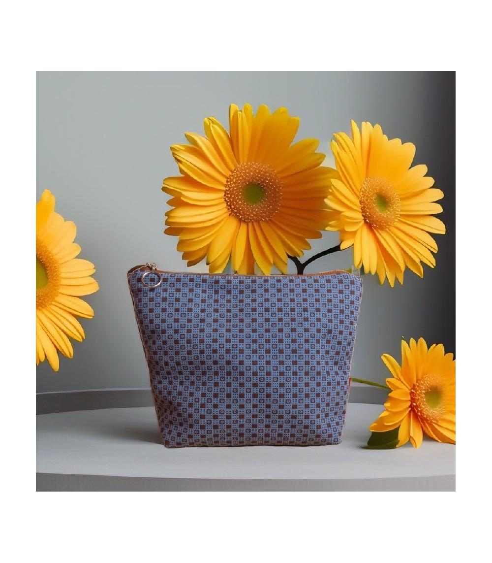 Perpetummobile Bolso De Mano Y Neceser En Jacquard Azul Aero