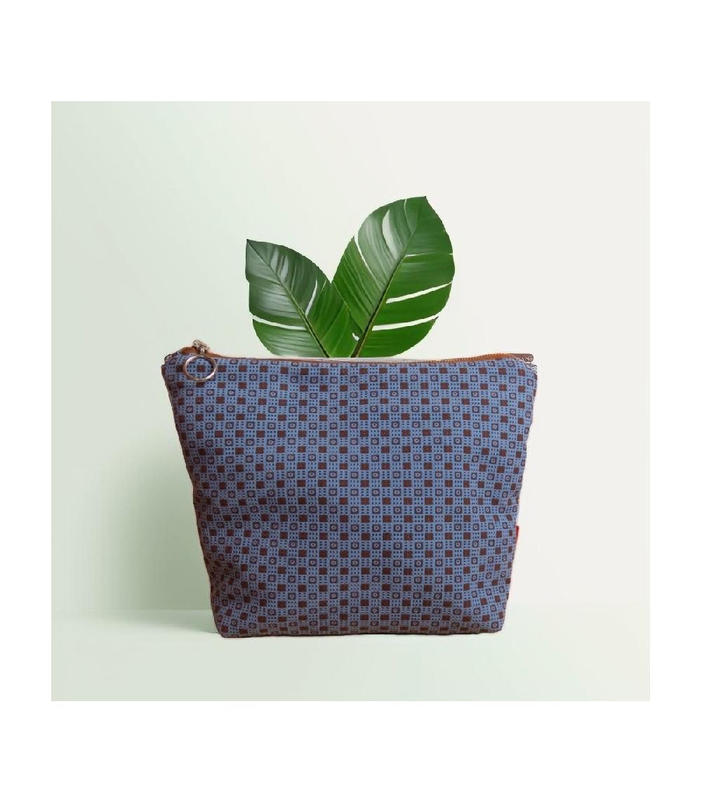 Perpetummobile Bolso De Mano Y Neceser En Jacquard Azul Aero