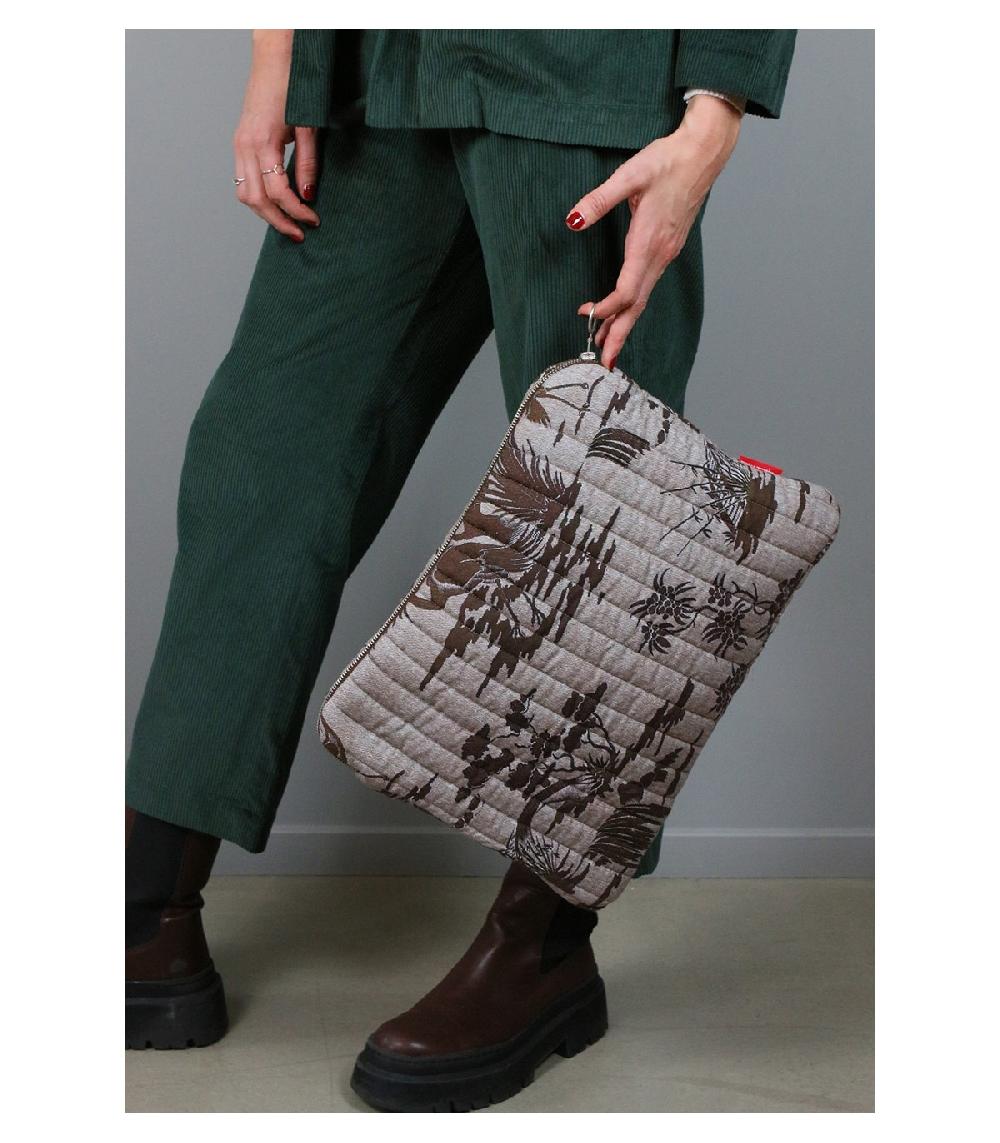 Perpetummobile Cartera Y Funda De Ordenador Marrón Claro