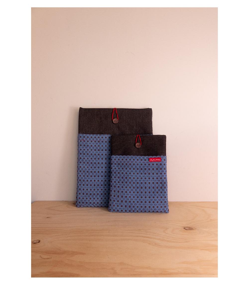 Perpetummobile Funda De Ordenador Tipo Sobre Jacquard Azul