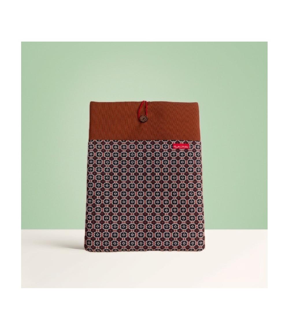 Perpetummobile Funda De Ordenador Tipo Sobre Jacquard Verde Y Naranja