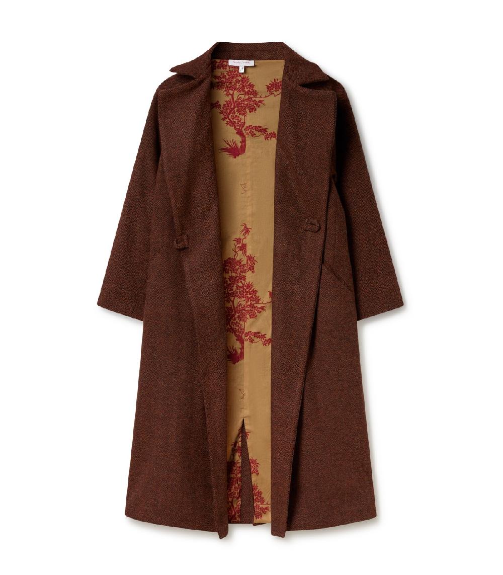 Perpetummobile Abrigo Miu Marrón Castaño