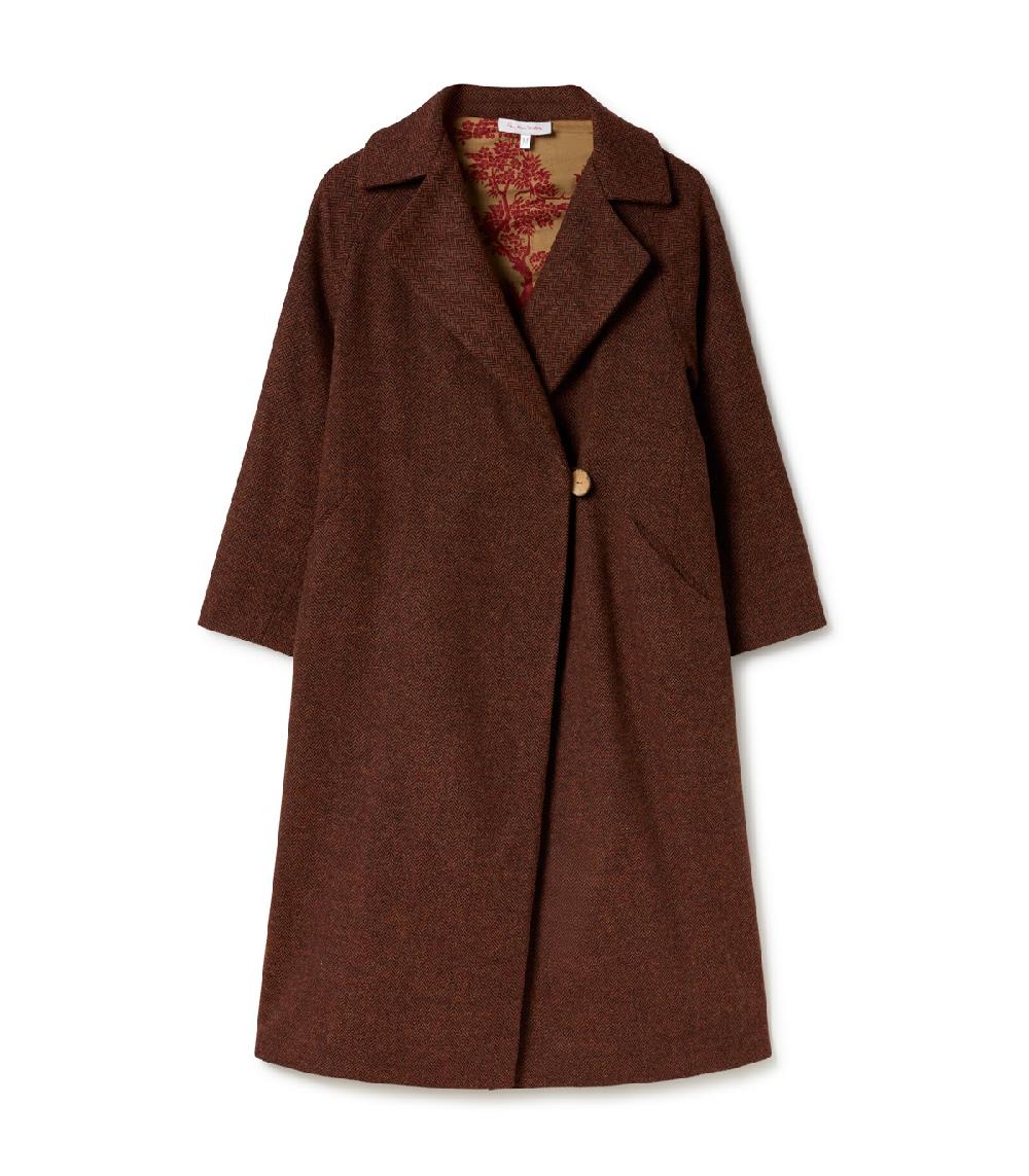 perpetummobile Abrigo Miu marrón castaño