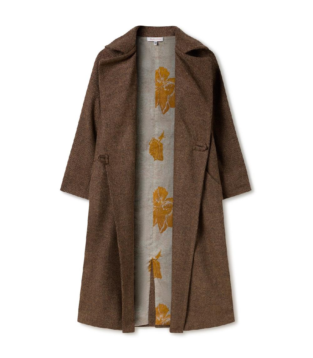 Perpetummobile Abrigo Miu Marrón Dorado