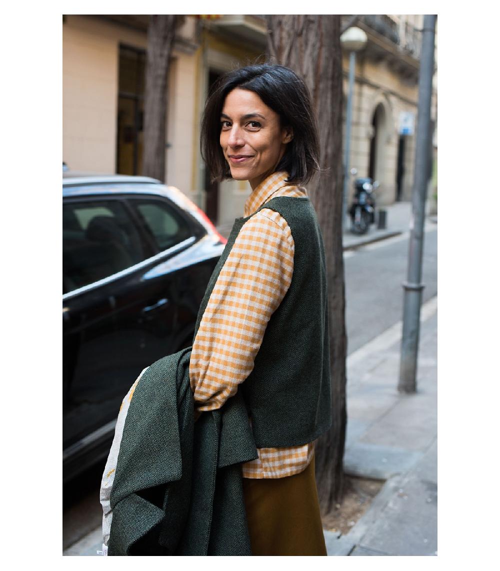 Perpetummobile Blusa Camisera Cora Cuadros Vichy