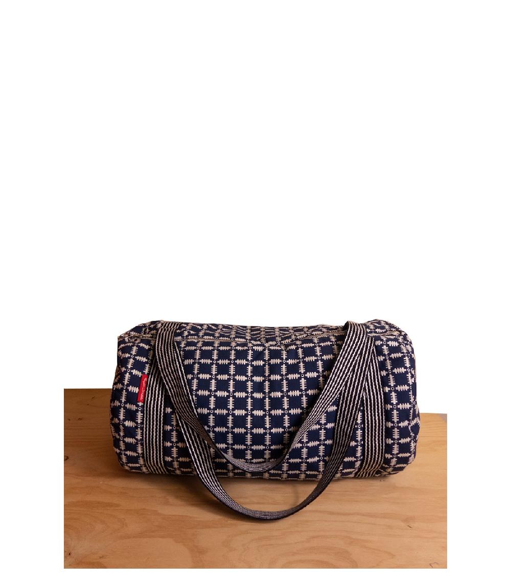 perpetummobile Bolsa de deporte jacquard azul