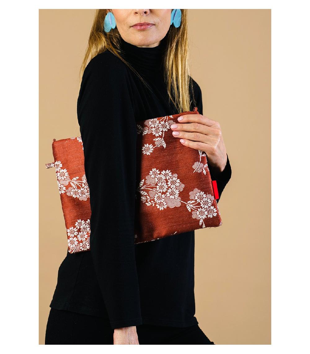 Perpetummobile Bolso De Mano Y Neceser Marrón