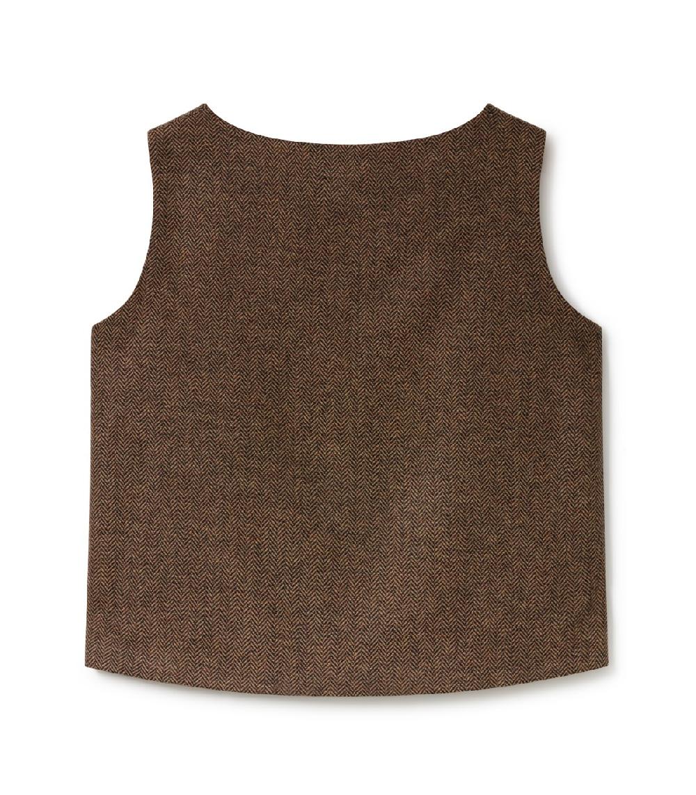 Perpetummobile Chaleco Teo Marrón Dorado