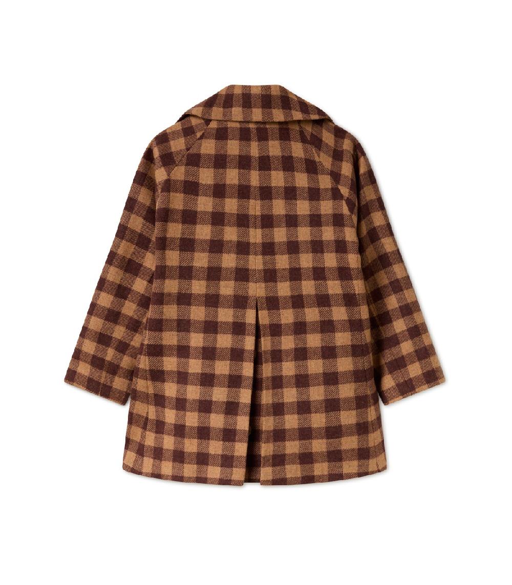 Perpetummobile Chaquetón MAE Cuadro Vichy Marrón