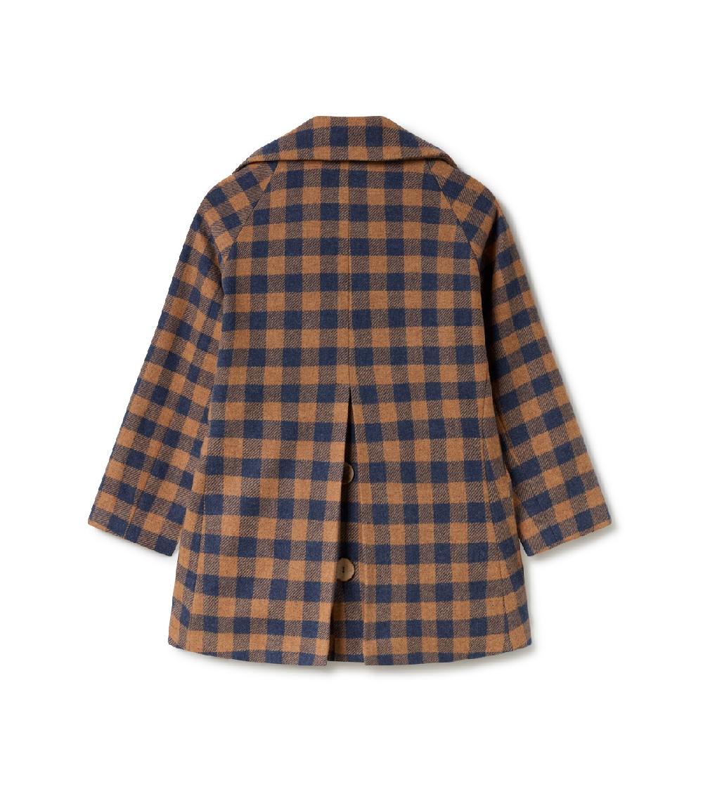 Perpetummobile Chaquetón MAE De Cuadro Vichy Azul