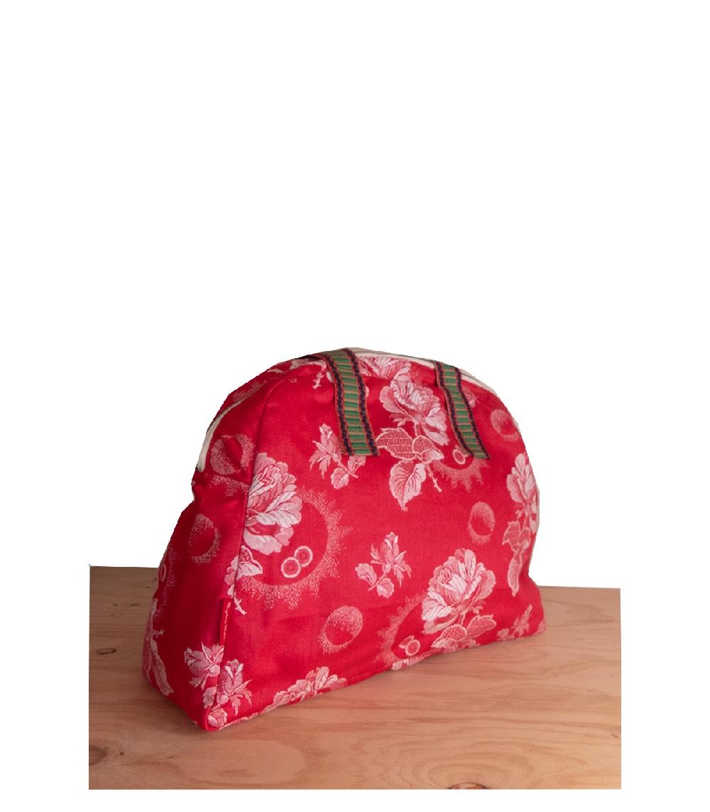 perpetummobile copy of Bolsa viaje de damasco roja