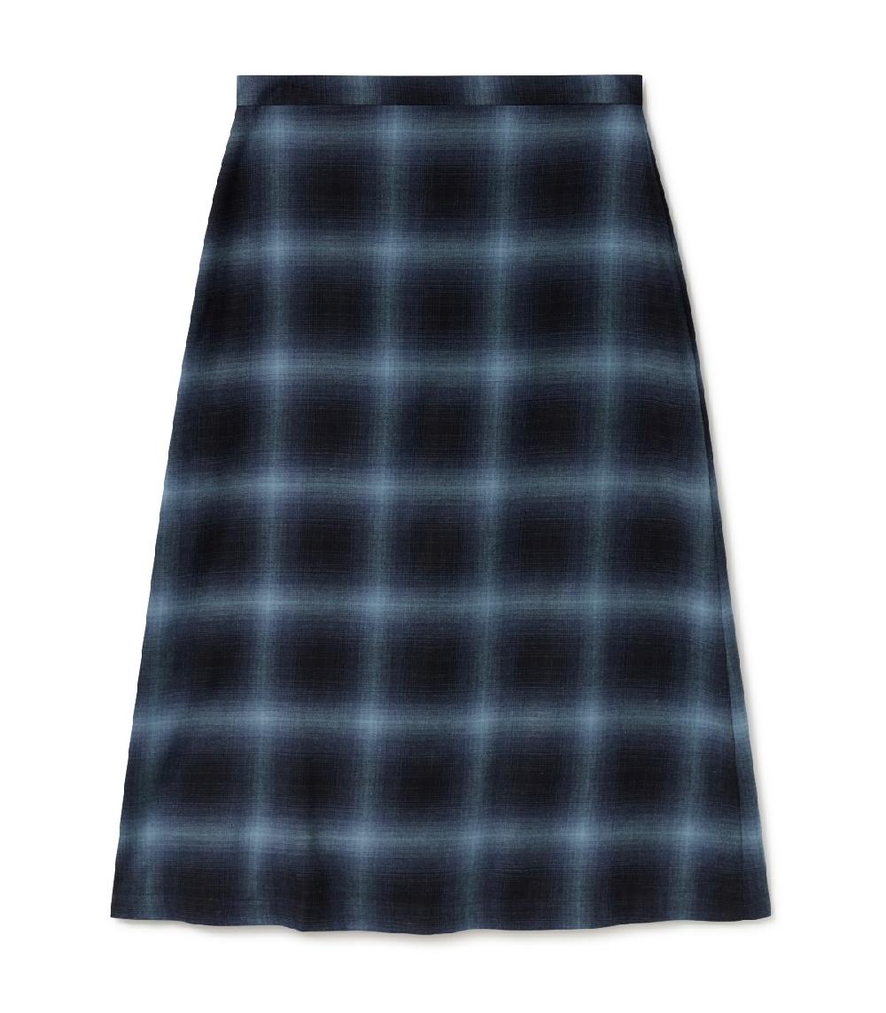 perpetummobile Falda pareo cuadros azul